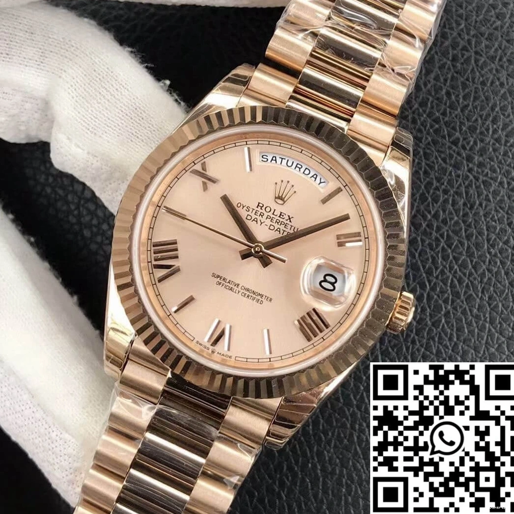 Factory Day-Date Rose Rolex M228238-0006 EW Gold 0503